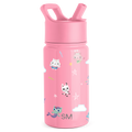 Summit Kids Water Bottle with Straw Lid