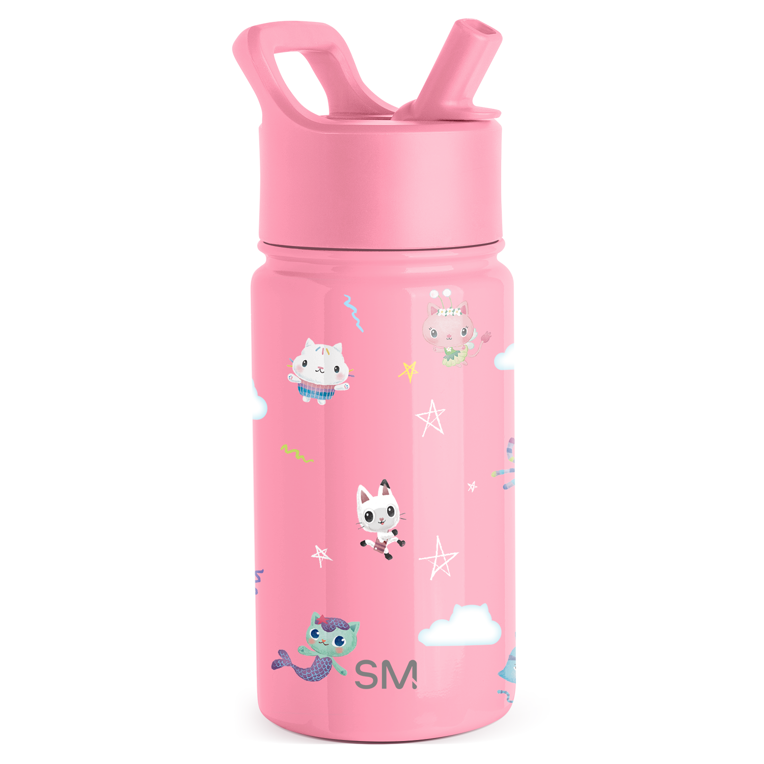 Summit Kids Water Bottle with Straw Lid